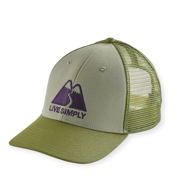 Patagonia Other - Patagonia Live Simply Winding LoPro Trucker Hat